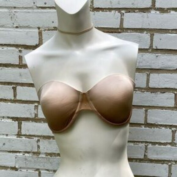 Victoria's Secret 34D Padded Push-Up bras Set of 4 Tan White Black Lace - Picture 8 of 15